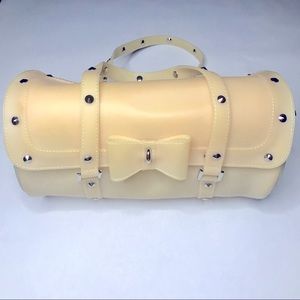 Besso Barrel Jelly Bag in Pastel Lemon Yellow